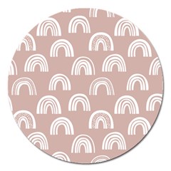 Pattern Magnet 5  (round) by zappwaits