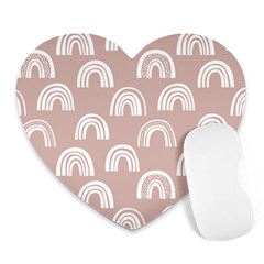 Pattern Heart Mousepad by zappwaits