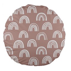 Pattern Large 18  Premium Round Cushions by zappwaits