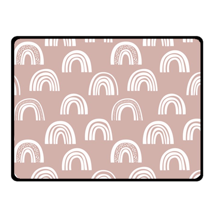 Pattern Two Sides Fleece Blanket (Small)