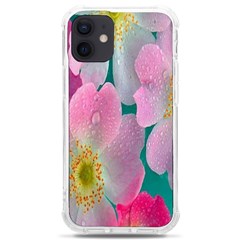 Pink Neon Flowers, Flower Iphone 12 Mini Tpu Uv Print Case	 by nateshop