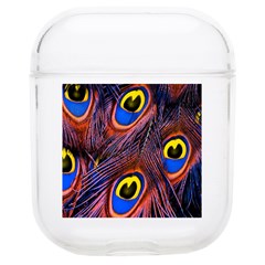 Peacock-feathers,blue,yellow Airpods 1/2 Case by nateshop