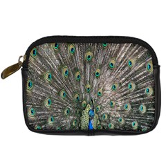 Peacock-feathers1 Digital Camera Leather Case by nateshop