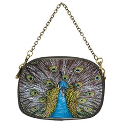 Peacock-feathers2 Chain Purse (one Side) by nateshop