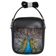 Peacock-feathers2 Girls Sling Bag by nateshop