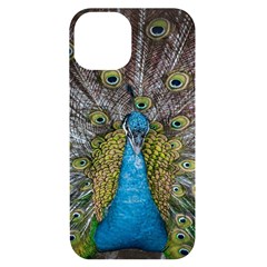 Peacock-feathers2 Iphone 14 Black Uv Print Case by nateshop