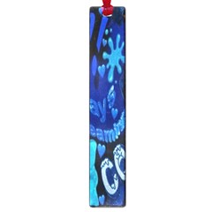 Really Cool Blue, Unique Blue Large Book Marks by nateshop