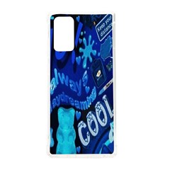 Really Cool Blue, Unique Blue Samsung Galaxy Note 20 Tpu Uv Case by nateshop