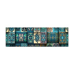 Texture, Pattern, Abstract, Colorful, Digital Art Sticker Bumper (10 Pack) by nateshop