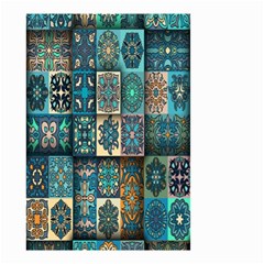 Texture, Pattern, Abstract, Colorful, Digital Art Small Garden Flag (two Sides)