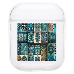 Texture, Pattern, Abstract, Colorful, Digital Art Airpods 1/2 Case by nateshop