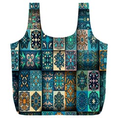 Texture, Pattern, Abstract, Colorful, Digital Art Full Print Recycle Bag (xxxl) by nateshop