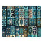 Texture, Pattern, Abstract, Colorful, Digital Art Premium Plush Fleece Blanket (Large) 80 x60  Blanket Front