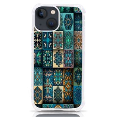 Texture, Pattern, Abstract, Colorful, Digital Art Iphone 13 Mini Tpu Uv Print Case by nateshop