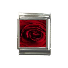 Rose Maroon Italian Charm (13mm) by nateshop