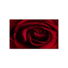 Rose Maroon Sticker Rectangular (10 Pack) by nateshop