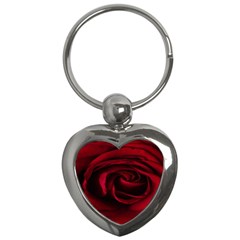 Rose Maroon Key Chain (heart) by nateshop