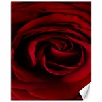 Rose Maroon Canvas 11  x 14  10.95 x13.48  Canvas - 1