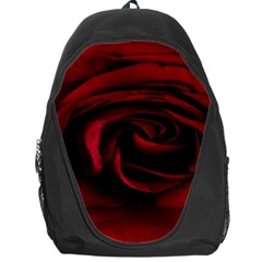 Rose Maroon Backpack Bag by nateshop