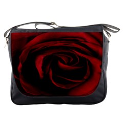 Rose Maroon Messenger Bag by nateshop