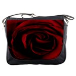 Rose Maroon Messenger Bag Front