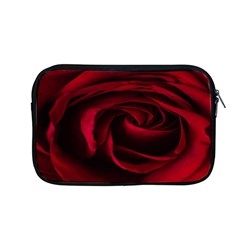 Rose Maroon Apple Macbook Pro 13  Zipper Case by nateshop