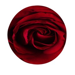 Rose Maroon Mini Round Pill Box (pack Of 3)