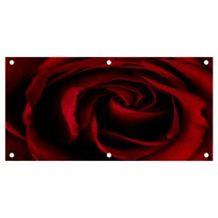 Rose Maroon Banner And Sign 4  X 2  by nateshop