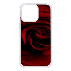 Rose Maroon Iphone 13 Pro Tpu Uv Print Case by nateshop