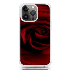 Rose Maroon Iphone 13 Pro Tpu Uv Print Case