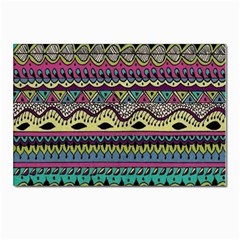 Aztec Design Postcard 4 x 6  (pkg Of 10) by nateshop