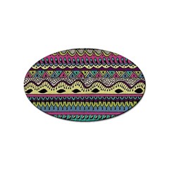 Aztec Design Sticker (oval)