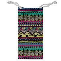 Aztec Design Jewelry Bag by nateshop