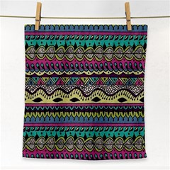 Aztec Design Face Towel by nateshop