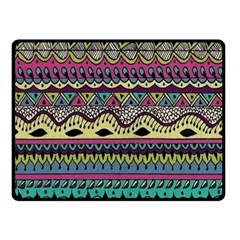 Aztec Design Fleece Blanket (small) by nateshop