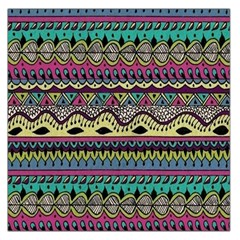 Aztec Design Square Satin Scarf (36  X 36 ) by nateshop