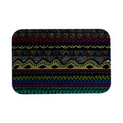 Aztec Design Open Lid Metal Box (silver)  