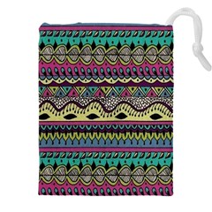 Aztec Design Drawstring Pouch (4xl) by nateshop