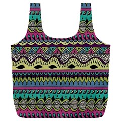 Aztec Design Full Print Recycle Bag (xxl)