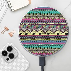 Aztec Design Wireless Fast Charger(white) by nateshop