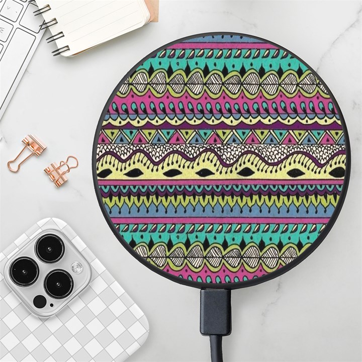 Aztec Design Wireless Fast Charger(Black)