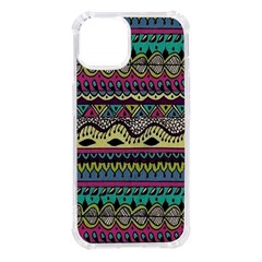 Aztec Design Iphone 14 Tpu Uv Print Case