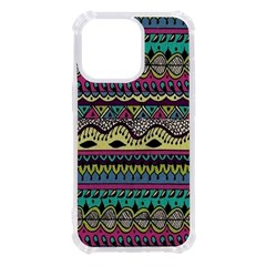 Aztec Design Iphone 13 Pro Tpu Uv Print Case