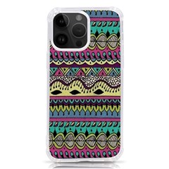 Aztec Design Iphone 14 Pro Max Tpu Uv Print Case by nateshop