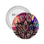 Aztec Flower Galaxy 2.25  Buttons Front