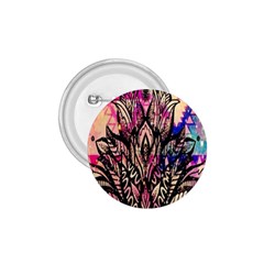 Aztec Flower Galaxy 1 75  Buttons by nateshop