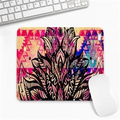 Aztec Flower Galaxy Large Mousepad by nateshop