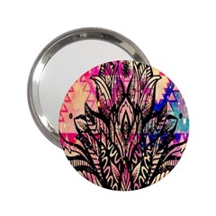 Aztec Flower Galaxy 2 25  Handbag Mirrors by nateshop