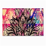 Aztec Flower Galaxy Postcard 4 x 6  (Pkg of 10) Front