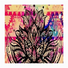 Aztec Flower Galaxy Medium Glasses Cloth (2 Sides) by nateshop